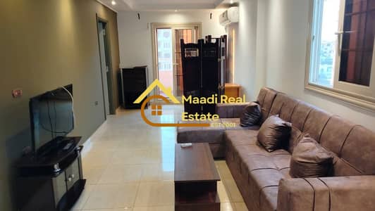 استدديو مفروش بفرش حديث في قلب دجلة المعادي في ارقي شارع في قلب دجلة  امن و حراس 24 ساعه
