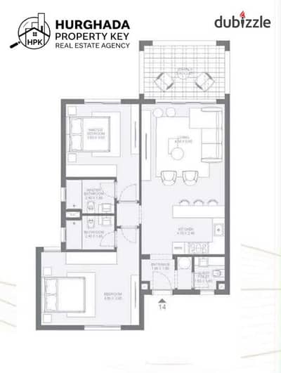 2BR Sea View Apartment | Ledge, Makadi Heights