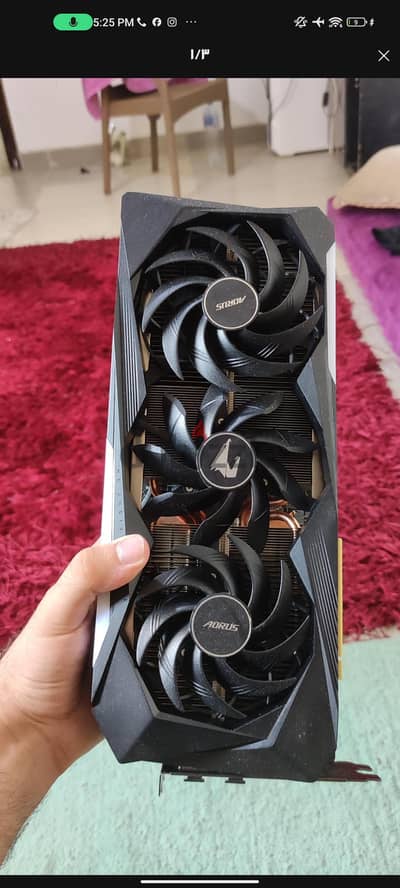 كارت شاشه اورس ماستر ٣٠٧٠ تي أي  RTX 3070 Ti AORUS Master