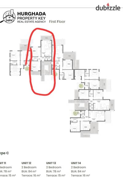 2BR Apartment with Open View | Ledge Flare, Makadi Heights