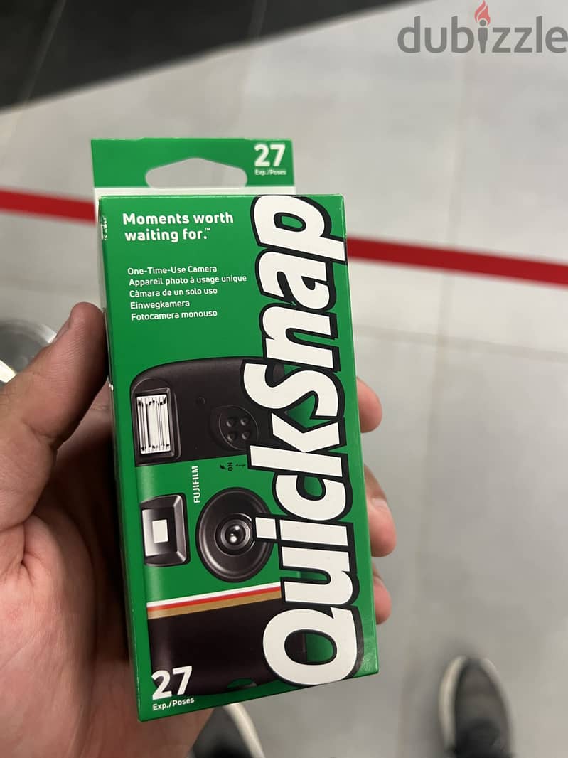 Fujifilm disposable camera 1