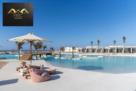 اقل سعر شاليه 3 غرف في دي باي الساحل الشمالي - مقدم 5.750. 000 + تكملة اقساط - فيو بحر وانفنتى بوول - اقرب استلام - تشطيب سوبر لوكس - يوجد اسانسير ساحل