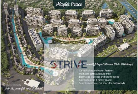 With cash Discount 40% an Apartment Prime Location Open View direct on land scape and water features in sage lakes R8 new capital