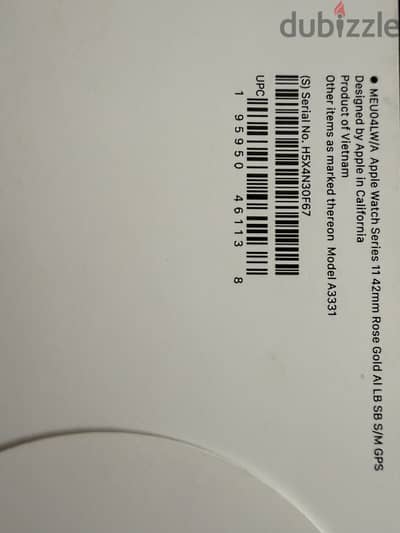 Apple Watch s11 42mm