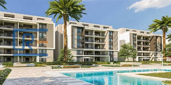 شقة أرضي بحديقة للبيع في مراسم فيفث سكوير-179 متر