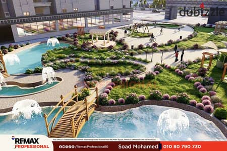 فيو مفتوح على لاند سكيب و جانبي على النادي شقة للبيع في مروج