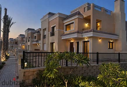Own a "Family House" style townhouse in the Sarai compound, Mostakbal City—located right next to Madinaty and the Open Air Mall, and directly on the S