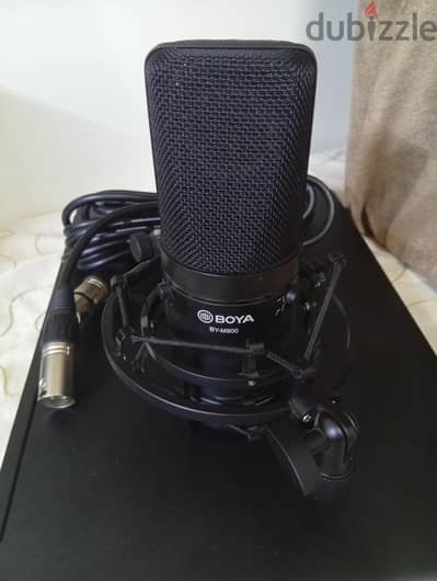 ميكروفون بويا كوندينسر BOYA BY-M800  Large Diaphragm