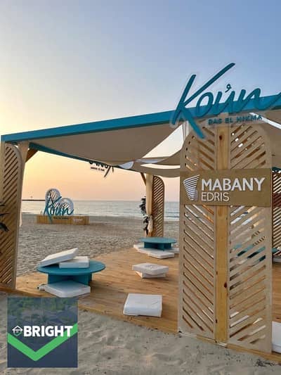 Finished studio apartment, 58 sq m, 40% discount or 12% off in Kon Ras El Hekma
