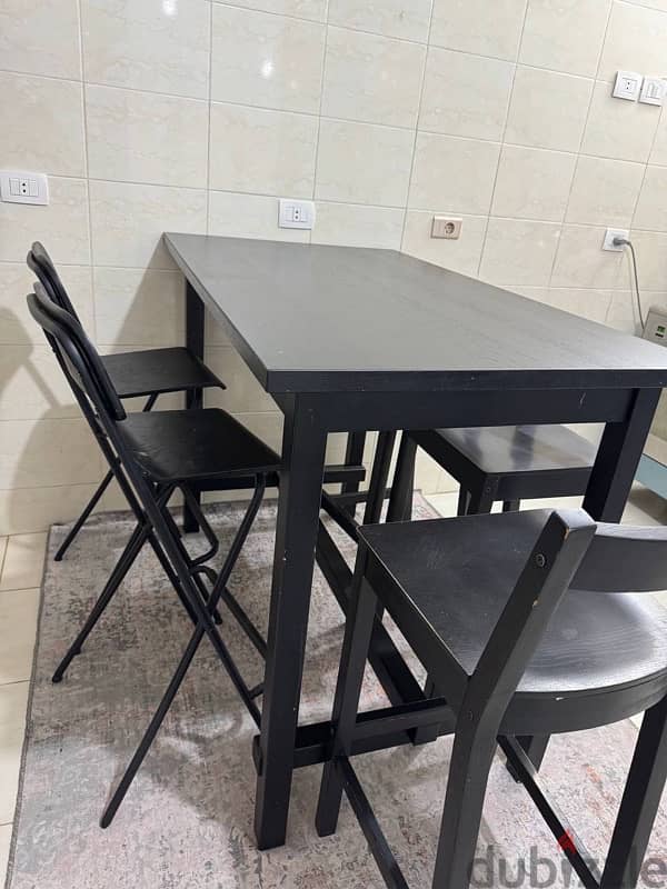 IKEA BAR STOOLS AND TABLES 7