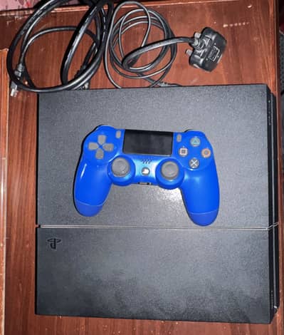 PS4 FAT 1TB & دراع اصلي
