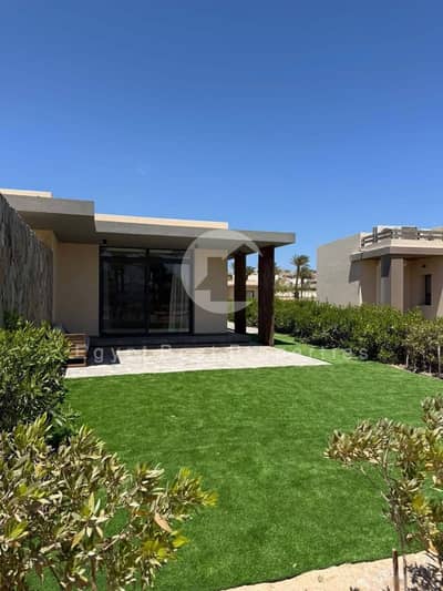 Full Sea View Corner Town House Fully Finished With Special Price Offer At Cali Coast Ras Elhekma North Coast