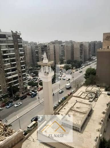 شقة للايجار بمدينة نصر بخضر التوني قرب نادي الزهور وشارع الطيران ويوسف عباس