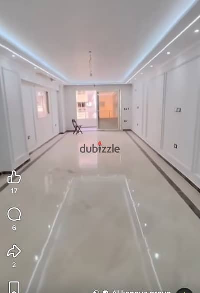 لإيجار بساباشا 230م 4 غرف اول سكن بدولاب مطبخ