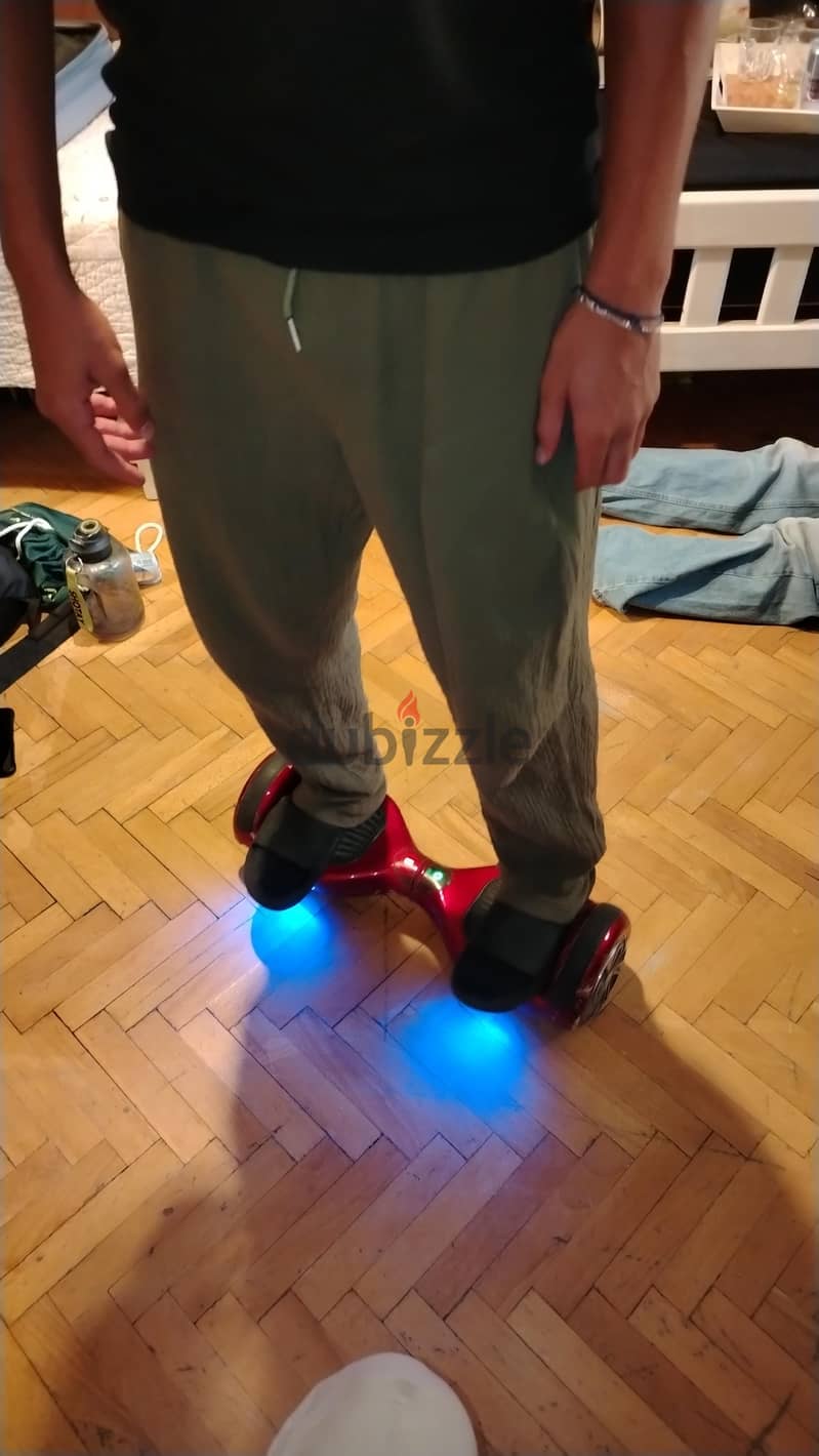 sino (brand) red hoverboard 2