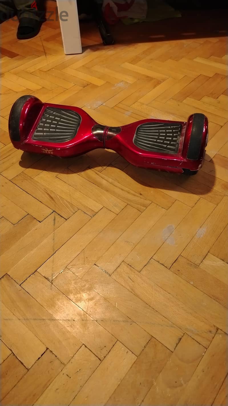 sino (brand) red hoverboard 1