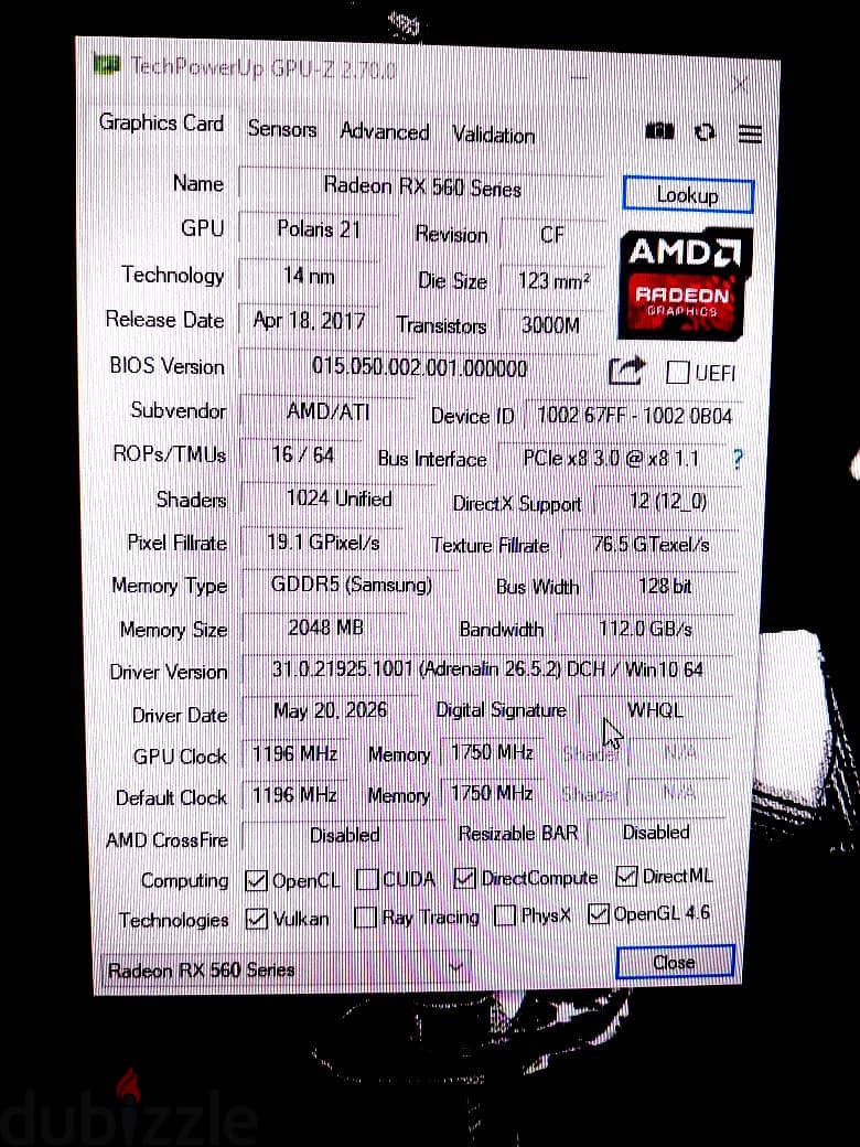 RX 560 2