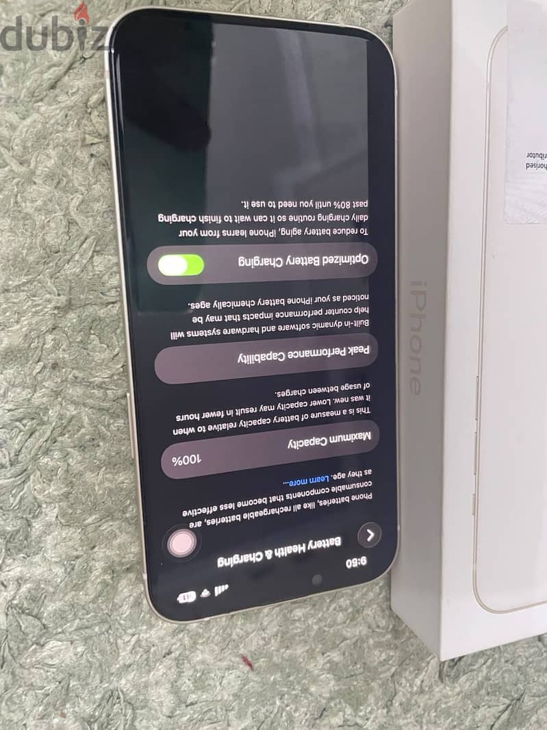 Apple - iPhone 13 battery 100% 8
