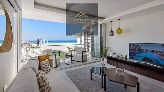 Fully Finished Panoramic Sea View Chalet with Stunning Views from Every Direction in Ras El Hekma North Coast Near El Dabaa Road Minutes from Hacienda