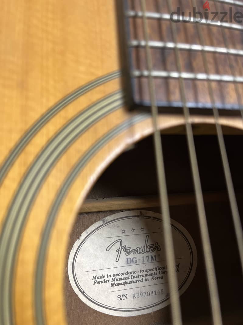 Fender Acoustic Guitar 3