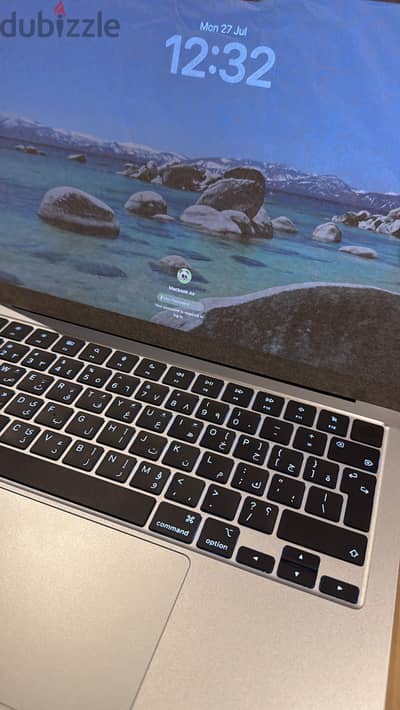 MacBook Air M4 , 13 inch , b100% , 3 cycles, Arabic Keyboard 512g,16ra