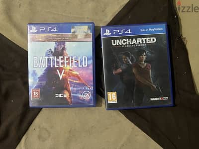 Uncharted lost legacy/ battlefield 5 اقرا الوصف