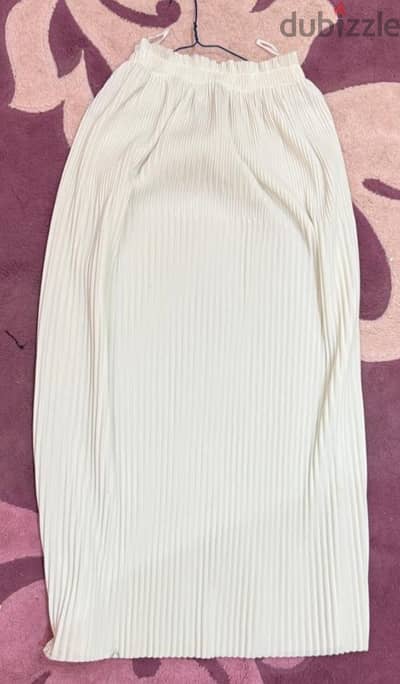 white Jupe