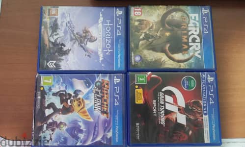 4 سيديهات بال cover ps4