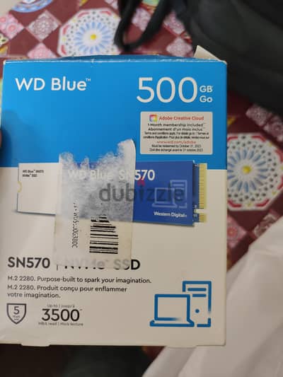 WD blue sn570 500g