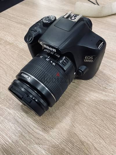 Canon 1300D + lens 18-55