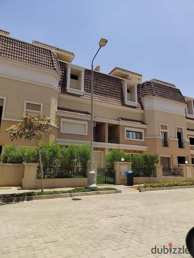 للبيع s villa بجارن فى كمبوند سراى - sarai بالتقسيط بدون دفعات سنويه فى مرحله elm tree
