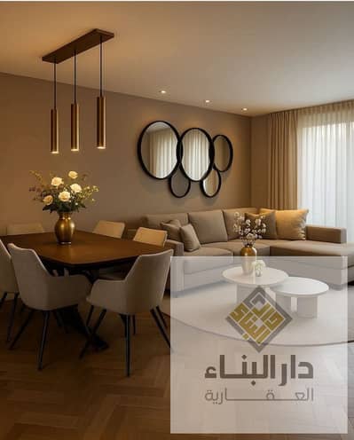 With 20% , apartment for sale in sarai new cairo compound next to madinaty and auc , bloomfields very prime location open view green area