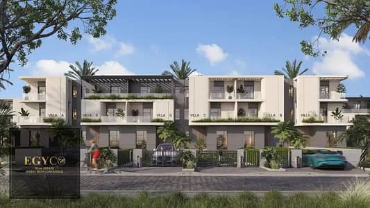 Townhouse for the price of an apartment directly on the lagoon in the most prestigious compound in the New Capital minutes from the Diplomatic Quarter