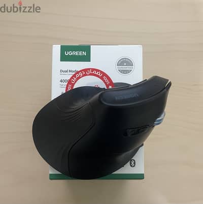 ماوس عمودي مريح 2.4GHz لاسلكي أو بلوتوث، 4000DPI
