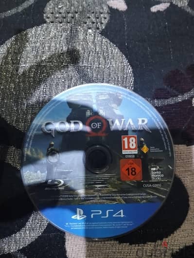 cd god of war ps4