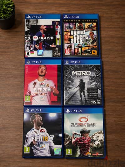 6 games