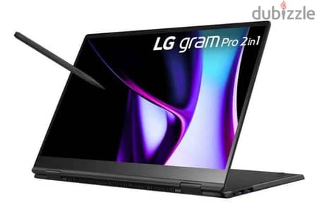LG gram Pro 16-inch OLED 2in1 laptop - السعر 1500 دولار أمريكي