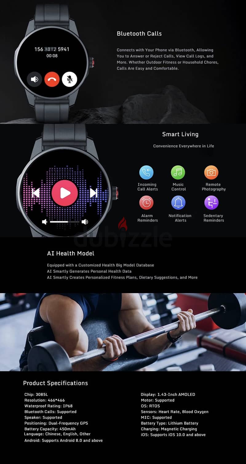 Nubia watch GT 3