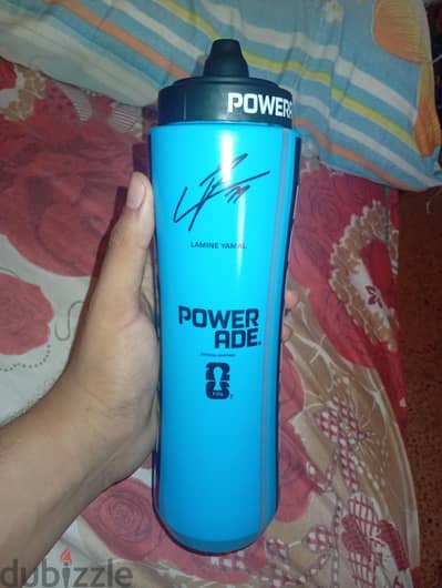 powerade squeeze water flask lamine yamal edition