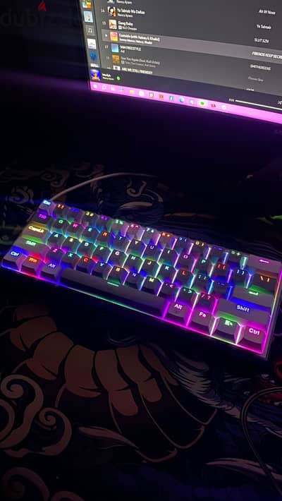 Redragon k617 fizz rgb