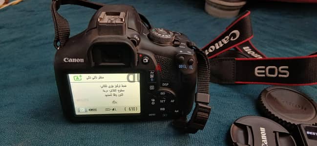 للبيع Canon EOS 2000D بحالة ممتازه