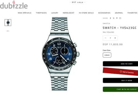Swatch - used watch excellent condition.
