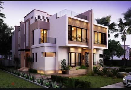 Twin House in Alma Compound فيلا توين في كمبوند ألما بالشيخ زايد