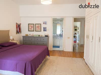 Luxury fully furnished duplex for rent in the prestigious Sarayat Maadi area, offering a prime residential location close to all essential services an