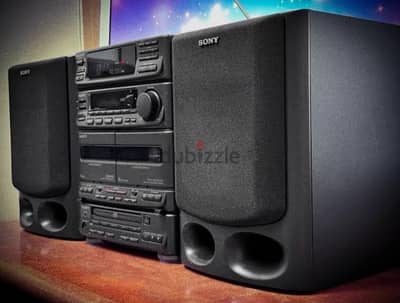 Sony SS-H10 Hifi system with 2 speaker نظام صوتي من سوني بزوج سماعات