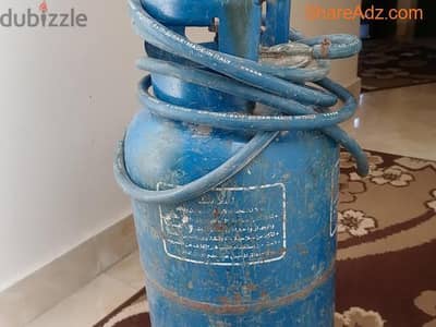 أنبوبة بوتاجاز بالمنظم والخرطوم شاملة التوصيل للمنزل