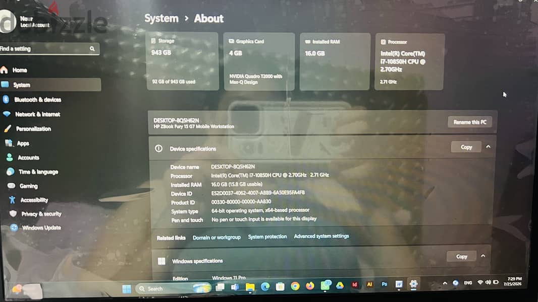 Hp ZBook 10