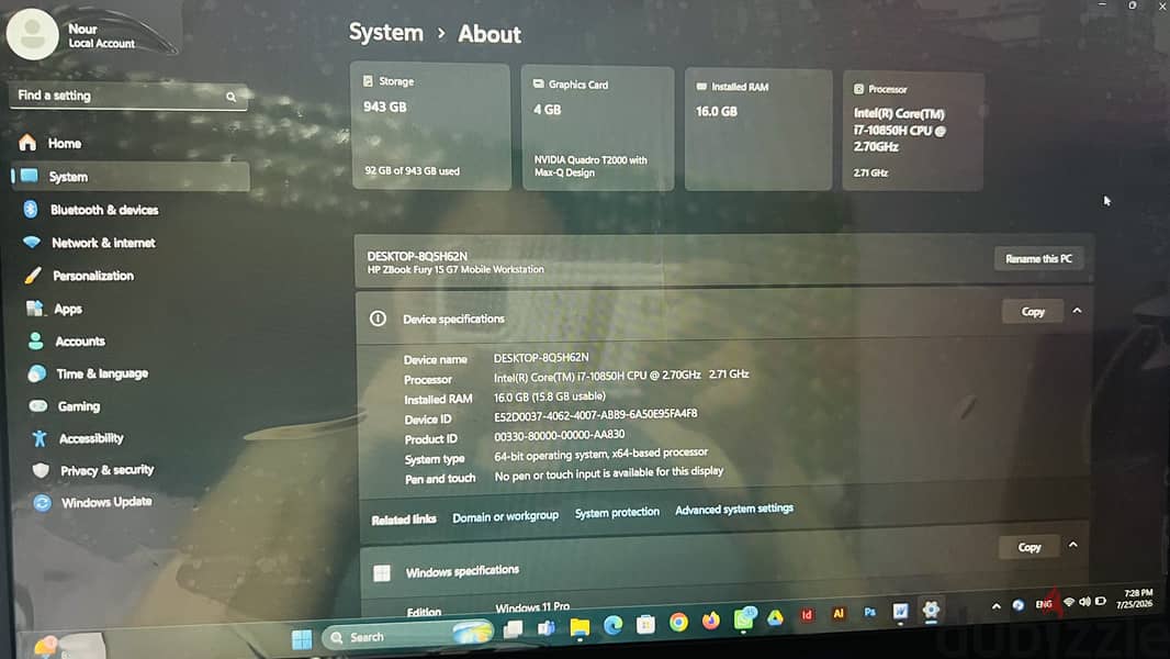 Hp ZBook 12