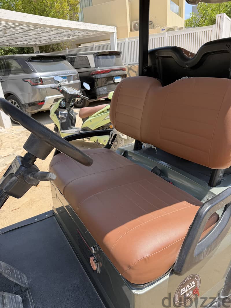 Golf car wind ( Raya) with a new lithium battery 1