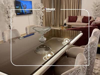 A Fully Furnished Apartment for rent in jannah October Direct on Landscape - New Furniture
